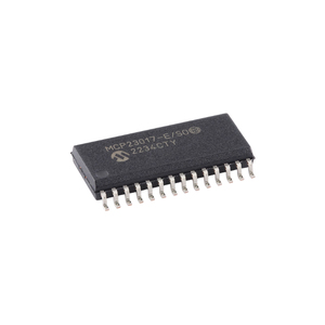 Circuit intégré d'extension <span class=keywords><strong>E</strong></span>/S I2C 16 bits <span class=keywords><strong>MCP23017T</strong></span>-<span class=keywords><strong>E</strong></span>/<span class=keywords><strong>SO</strong></span> SOIC-28 à montage en surface, authentique et original, XPNDR 1.7MHZ I2C 28SOIC - Product Image 1