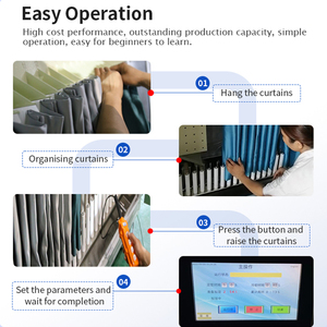 Tissage de rideau à haute température EISENKO façonnant la machine de formage vertical de rideau informatisé - Product Image 5
