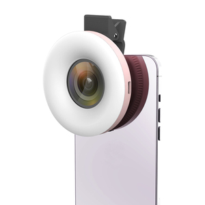 Phổ Clip-on Macro ống kính Vòng điền ánh sáng với chuyên nghiệp bên ngoài 15x Macro HD ống kính cho <span class=keywords><strong>iPhones</strong></span> và điện thoại Android. - Product Image 1