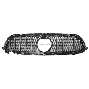 W213 E63 Facelift <span class=keywords><strong>AMG</strong></span> GT Grill Sliver Black <span class=keywords><strong>GTR</strong></span> Grille avant pour Mercedes Benz Classe E W213 Version inférieure 2021 2022 2023 2024 - Product Image 4