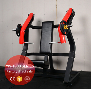 Machine de musculation commerciale populaire en Chine <span class=keywords><strong>Yongwang</strong></span> YW-1901 – Presse pectorale en métal réglable, capacité 200 kg - Product Image 1