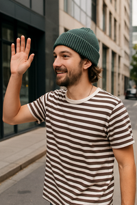 100% Cotton Chunky Đan Nắp ca-pô Màu Rắn Mùa Đông Skull Ấm Beanie Biểu Tượng Tùy Chỉnh Cho Nam Giới Phụ Nữ - Product Image 3