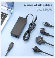 Adaptateur secteur 19,5 V 4,62 A 90 W DC AC, embout bleu 4,5x3,0 mm, chargeur d'alimentation pour ordinateur portable HP, remplacement
