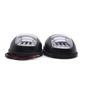 Luces LED de navegación a prueba de agua, luz <span class=keywords><strong>marina</strong></span> de 12V, <span class=keywords><strong>puerto</strong></span> de cubierta negra, estribor, verde y rojo - Product Image 4