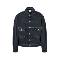 Fabricant de vestes en jean sur mesure avec boutons et tissu en coton vintage Vestes en jean pour hommes