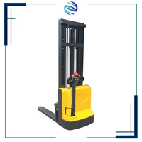 Hebezeuge Paletten hubwagen Stapler Lager Industrielles Gehen Elektrischer Paletten stapler Für Lager regal