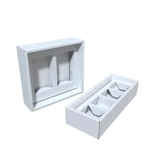 Biodegradable Cardboard For Candle Jars boxing Retail Display Box Insert Food Honey Jar Paper Box With Dividers