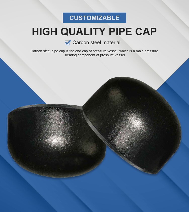 Large Alloy Carbon Steel Stainless Steel Pipe Segmented Elliptical Head Elliptical End Cap