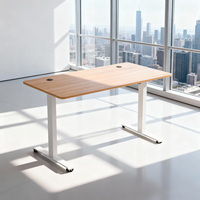 Base de table électrique motorisée à hauteur réglable en acier pour bureau à domicile, idéale pour le travail assis-debout - Vente en gros