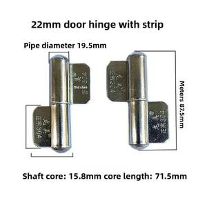 Bisagra de puerta de acero inoxidable 201/304 marca Longmei, bisagra de liberación con cadena, núcleo de acero extraíble, para uso en la isla de Tierra Firme - Product Image 5