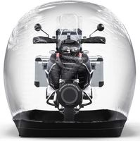 Vente en gros de couverture de tente de moto gonflable PVC transparent à bulles pour garage gonflable