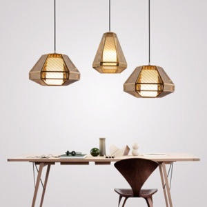 Modern Geometric Pendant <b>Light</b> <b>Led</b> Square Home Decor Lighting <b>For</b> Living <b>Room</b> Bedroom Ceiling Lamp Size A B - Product Image 4