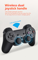 Mini console rétro 64 Go, consoles de jeux vidéo sans fil, 4K HD, M8 Game Stick Lite avec manette intégrée, plus de 20000 jeux pour PS1/SFC/FC
