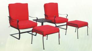 <span class=keywords><strong>Chaise</strong></span> à bascule Double siège, fauteuil en <span class=keywords><strong>fer</strong></span> <span class=keywords><strong>forgé</strong></span> pour jardin Patio, causeuse planeuse, bon marché, - Product Image 4