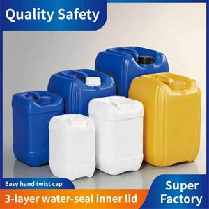 Bidon empilable en plastique HDPE de qualité alimentaire, épaissi, vide, type jerrycan, 5-30L, multicolore, seau scellé pour eau, solvant, liquides comestibles - Product Image 1