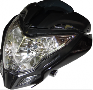 Faro Delantero Completo con Carenado para Motocicleta Bajaj, Calidad OEM Premium - Product Image 1