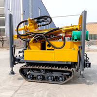 Haute qualité 160m pneumatique type remorque montée forage hydraulique de puits en eau profonde prix bas