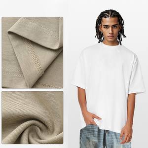 Camisetas de Algodón Extra Grandes de Alta Calidad AK66 para Hombre, con Hombros Caídos, Logotipo Personalizado, Ropa Urbana - Product Image 2