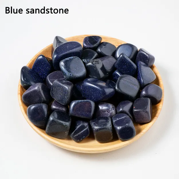 Wholesale Rolling Stone Natural Crystal Healing Stones Tumbled Stones For Home Decoration