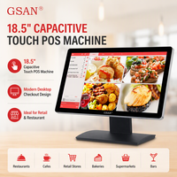 Système de point de vente tout-en-un GSAN OEM 18,5 pouces avec écran tactile Windows, caisse enregistreuse, terminal de point de vente pour restaurants