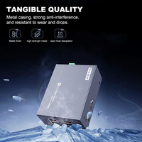 Hub USB Industri Terisolasi 3KV 4 Port Sipolar AT-4A20M3 Mendukung Input DC 9-24V Perlindungan ESD Kelas 3 untuk Lingkungan Keras