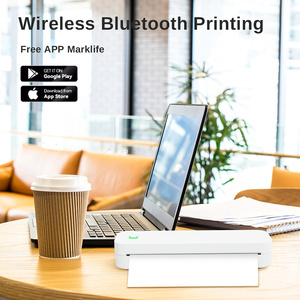 A4 Thermal <b>Printer</b> D210 203DPI 2600mAh Pocket Photo Document Note Tattoo Printing Wireless Bluetooth Inkless Thermal <b>Printer</b> - Product Image 6