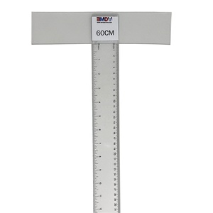 Nhà máy cung cấp 60cm đa chức năng đo nhựa trong suốt tùy chỉnh t vuông cho Văn Phòng TrườNg vẽ - Product Image 3