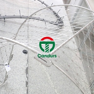 Tùy chỉnh SS 316 inox ferrule linh hoạt dây thép không gỉ Net cho sân chơi - Product Image 6