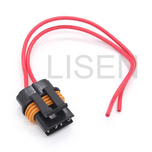 أداة تسخير الأسلاك Metri-Pack 630 Pa66, لون أسود 2 دبوس Metri-Pack 12033769 Pa66 تسخير الأسلاك - Product Image 2