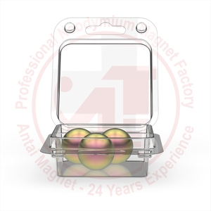 Bolas magnéticas <span class=keywords><strong>de</strong></span> color N30 N50 N52 Cubo <span class=keywords><strong>de</strong></span> imanes <span class=keywords><strong>de</strong></span> neodimio Paquete <span class=keywords><strong>de</strong></span> 25 piezas Material permanente con servicio <span class=keywords><strong>de</strong></span> corte a la venta - Product Image 2