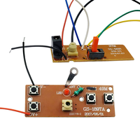 Module de circuit émetteur-récepteur 27M 4CH pour voiture télécommandée Jouets télécommandés Circuit de télécommande