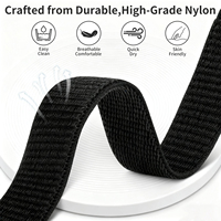 Bracelets de montre en nylon Velcro personnalisés de couleur orange sportive pour Huawei Mi, vente en gros décontractée, 22 mm