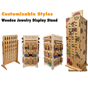 แท่นวางสินค้าไม้แบบกำหนดเองสำหรับ OEM, ชั้นวางสินค้าตั้งพื้นสำหรับร้านค้าปลีกเพื่อการ<span class=keywords><strong>ตลาด</strong></span>เชิงพาณิชย์และการจัดแสดงสินค้าภายในร้าน - Product Image 2