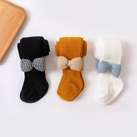 Collants pour enfants Bow Hot, collants en dentelle pour enfants en gros, collants pour enfants de qualité supérieure, collants en coton pour enfants