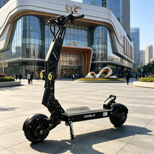 Trottinette électrique puissante pour adultes, 72V 8000W, 30-40AH, double moteur, 11 pouces, tout-terrain, autonomie 60-100KM, démarrage par carte NFC, réglage via application - Product Image 1