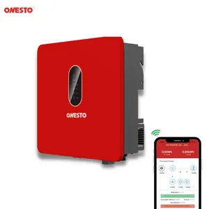 Onesto 5kw 6kw 8kw 10kw Solar Hybrid Inverter With Parallel Function 3 Phase Solar Inverter