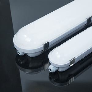 Tube LED Lumière du Jour IP65 Étanche à l'Humidité Lumière Tri-étanche avec Détecteur de Mouvement 7.5W Lampe de Secours Étanche pour Entrepôt - Product Image 5