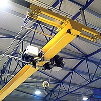 Grue à pont électrique à poutre unique à faible hauteur de levage, norme européenne, 3t-10t, peu encombrante, en promotion