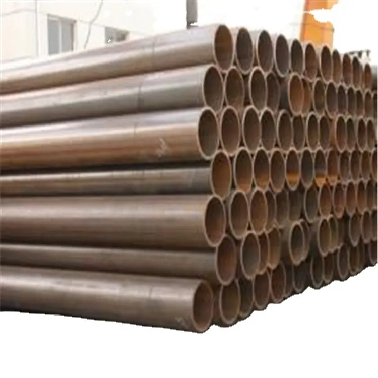 STEELPIPE Factory Carbon round steel pipe ERW welded tube for building