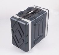 17/19 pulgadas 4/6/8/10 unidad de Rack ABS duro caso con bloqueo de ruedas; 2-12 Unidad Pro amplificador de Audio perchero ABS caso