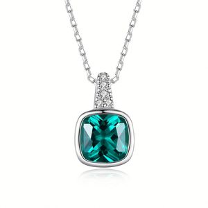 Conjunto de Joyas para Damas de Honor para Boda, Plata 925 con Circonita, Conjunto de Joyas Clásicas para Mujer, Regalo de Compromiso para Fiesta - Product Image 2