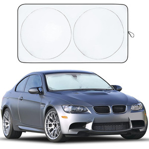 Nuovo materiale Tyvek durevole parasole <span class=keywords><strong>auto</strong></span> blocchi pieghevoli <span class=keywords><strong>sole</strong></span>, calore e raggi UV con Logo stampato schermo solare automobilistico - Product Image 6