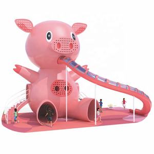 Equipo de Juego al Aire Libre No Estándar Flyfun con Tobogán de Cerdito y Escalada para Complejos Turísticos o Parques de Atracciones Sin Motor - Product Image 1