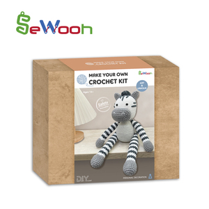 성인용 공예 키트 DIY 아미구루미 크로셰 아트 동물 성인용 크로셰 인형 만들기 - Product Image 1