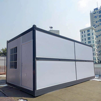 Maison conteneur en acier de luxe personnalisable de 20 à 40 pieds micro-maison mobile pliable résistante aux tremblements de terre pour parc cour atelier