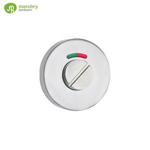 ตัวบอกสถานะการปลดล็อคประตูห้องน้ำสแตนเลส 304 สำหรับฉากกั้นห้องน้ำ - Product Image 1