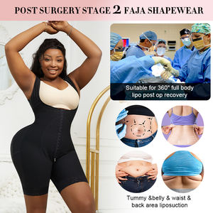 Vente en gros d'opératorias post-chirurgie <span class=keywords><strong>Ventre</strong></span> <span class=keywords><strong>plat</strong></span> Curvy Mujer Colombianas Faja Girdles Plus Size Colombien Body Shapewear Femmes - Product Image 3