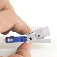 Adaptateur de fibre optique en gros fabriqué en Chine, boîtier métallique d'origine, convertisseur de fibre, interfaces FC/SC/LS/ST, certifié UL