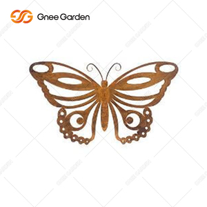 Offres Spéciales : Ornements Papillon en Métal Corten MK, Décoration de Jardin, Art Animalier, Oxydation Naturelle, Épaisseur 3-5mm, 1-5kg, Taille Personnalisable - Product Image 5