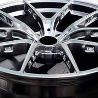 Jantes forgées personnalisées gris bronze squelette 18 19 20 21 22 pouces 5x130 5x120 5x114.3 5x112 pour Porsche Tesla BMW Audi Benz